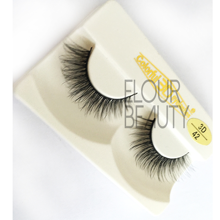 High qualty private label perfect silk lashes EJ12